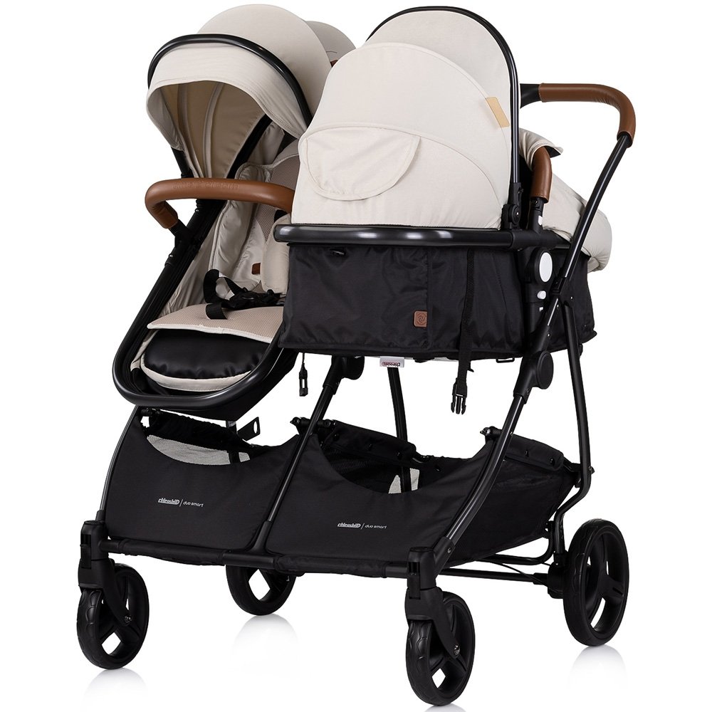 Carucior gemeni Chipolino Duo Smart 3 in 1 biscotta 7 Carucior gemeni Chipolino Duo Smart 3 in 1 biscotta - Image 6