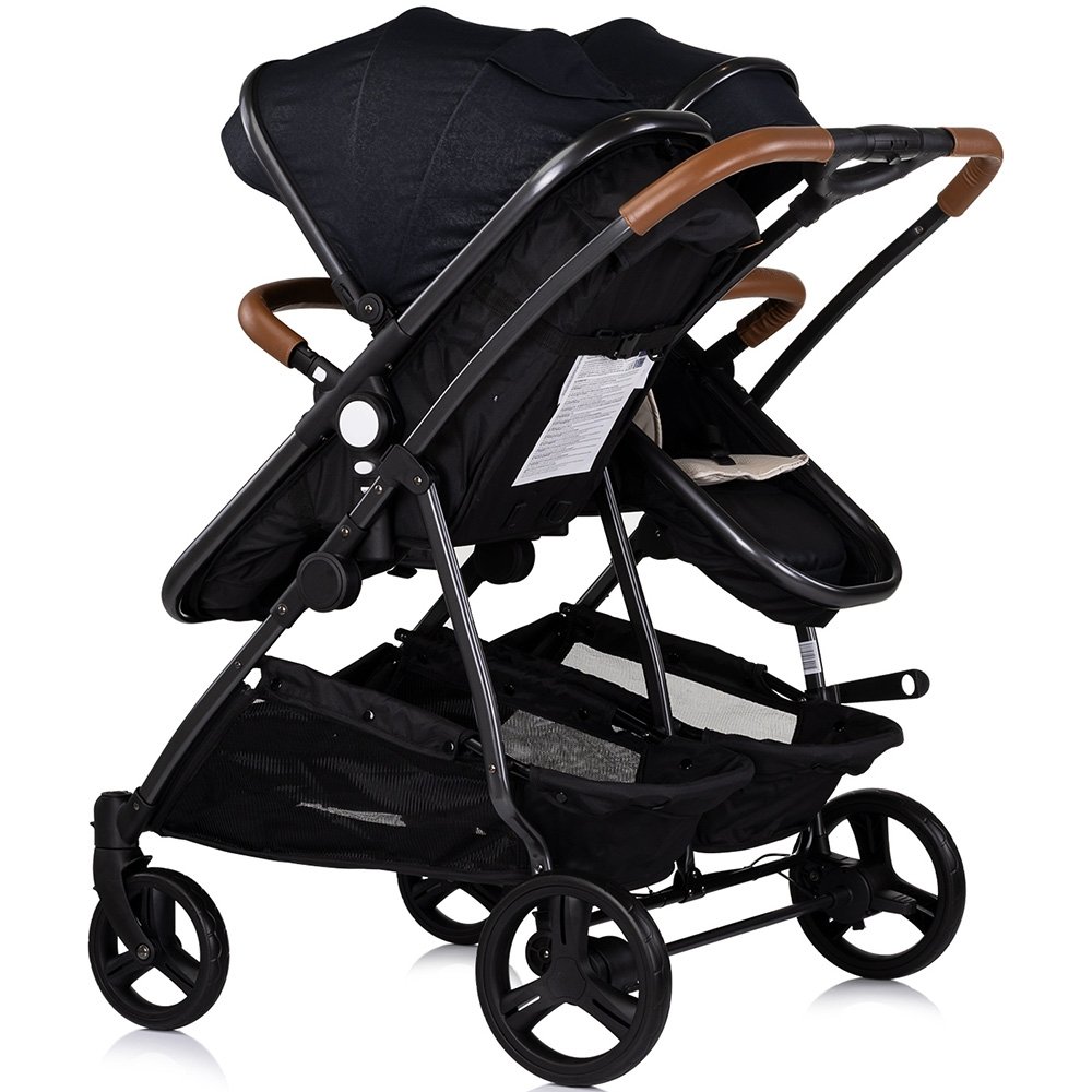 Carucior gemeni Chipolino Duo Smart 3 in 1 blackberry 5 Carucior gemeni Chipolino Duo Smart 3 in 1 blackberry - Image 4