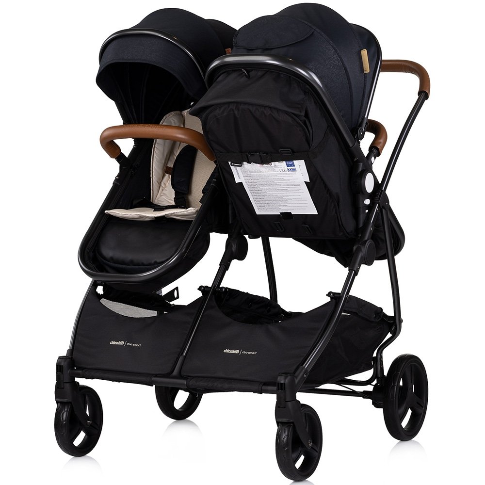 Carucior gemeni Chipolino Duo Smart 3 in 1 blackberry 6 Carucior gemeni Chipolino Duo Smart 3 in 1 blackberry - Image 5