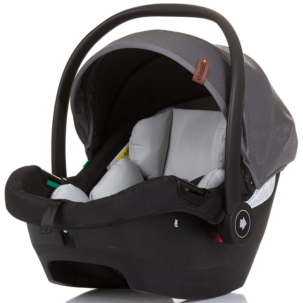 Carucior gemeni Chipolino Duo Smart 3 in 1 silver grey 16 Carucior gemeni Chipolino Duo Smart 3 in 1 silver grey - Image 15