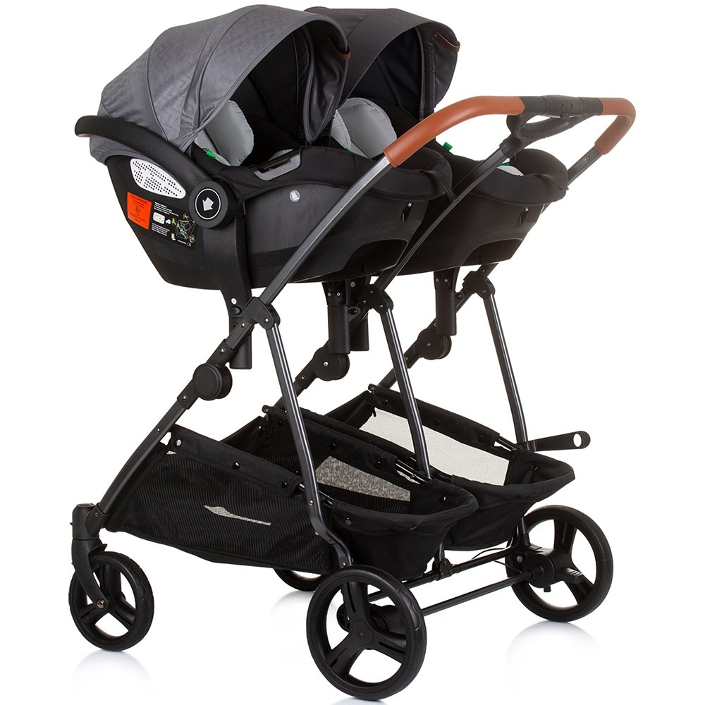 Carucior gemeni Chipolino Duo Smart 3 in 1 silver grey 12 Carucior gemeni Chipolino Duo Smart 3 in 1 silver grey - Image 11