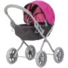 Carucior Pentru Papusi Chipolino Daisy Grey Pink Linen I Best Buy Babys