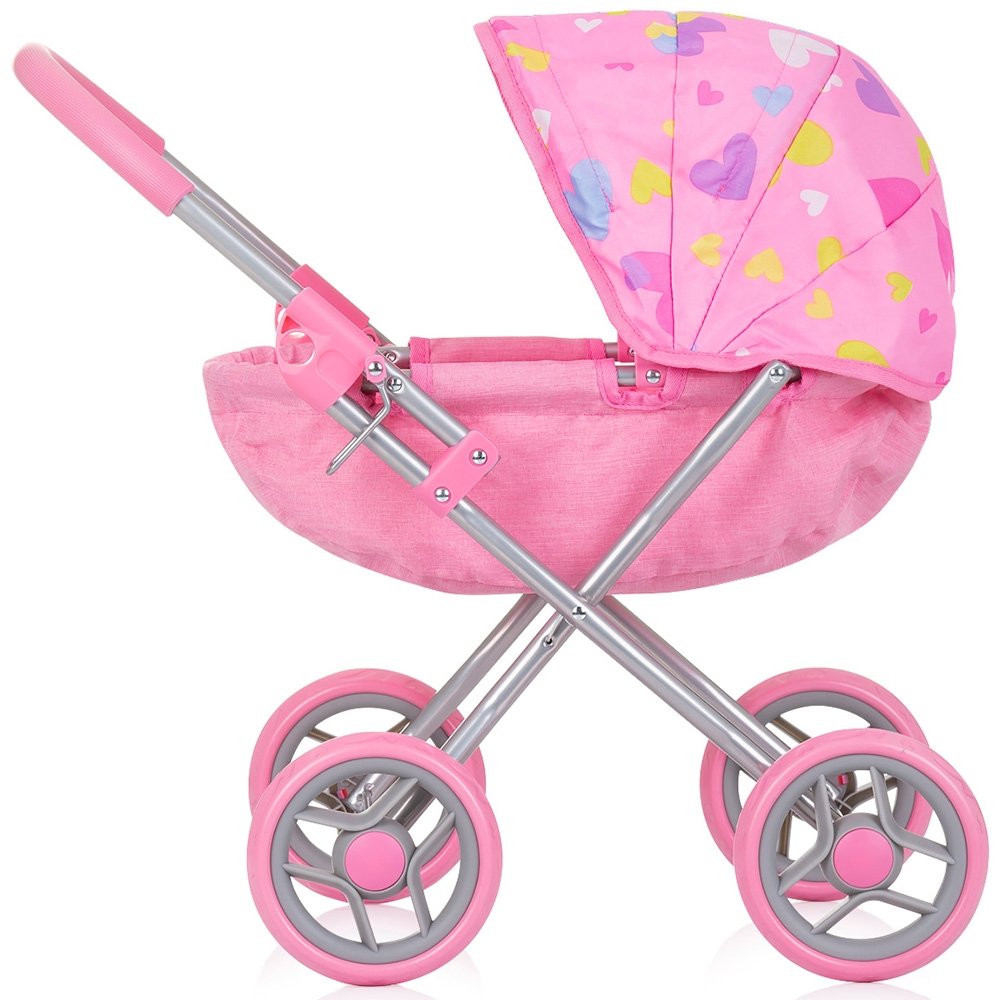 Carucior Pentru Papusi Chipolino Daisy Hearts 3 Carucior Pentru Papusi Chipolino Daisy Hearts - Imagine 2