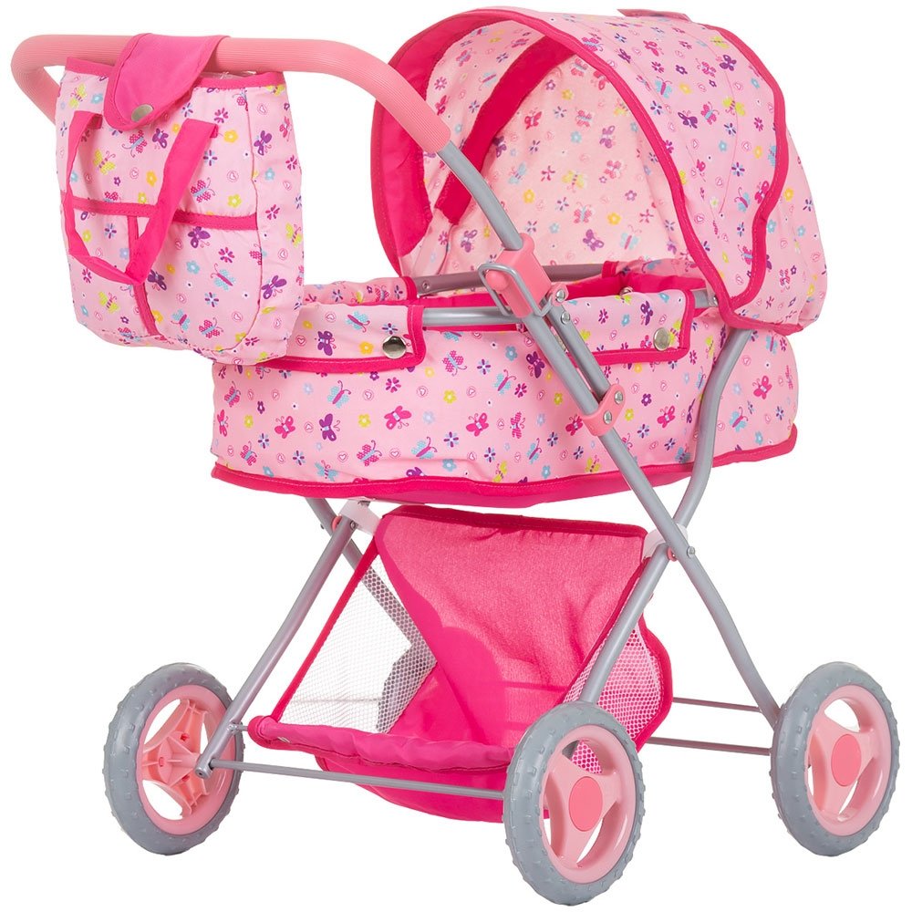 Carucior pentru papusi Chipolino Dora butterflies 2 Carucior pentru papusi Chipolino Dora butterflies