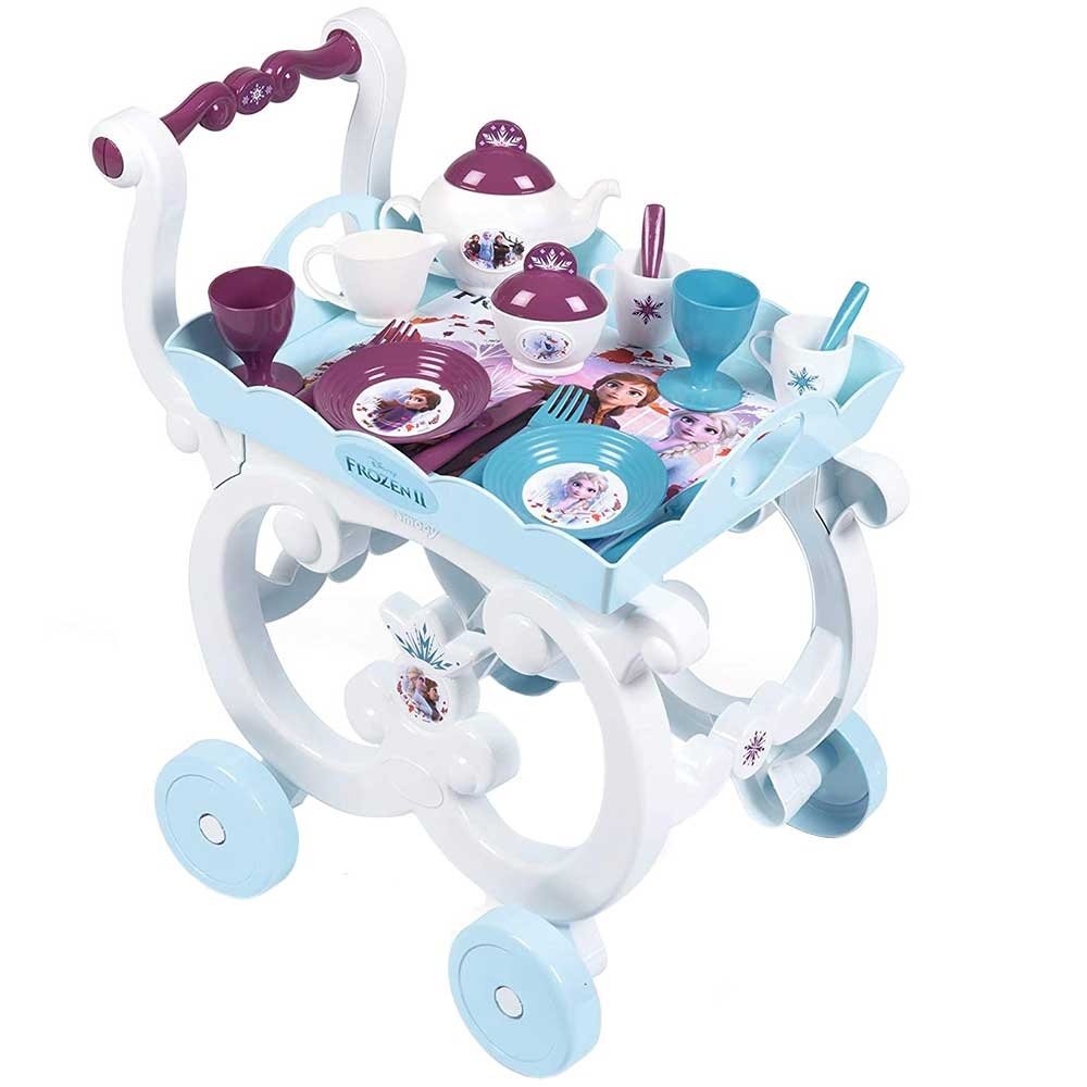 Carucior servire ceai Smoby Frozen 2 XL cu 17 accesorii 2 Carucior servire ceai Smoby Frozen 2 XL cu 17 accesorii