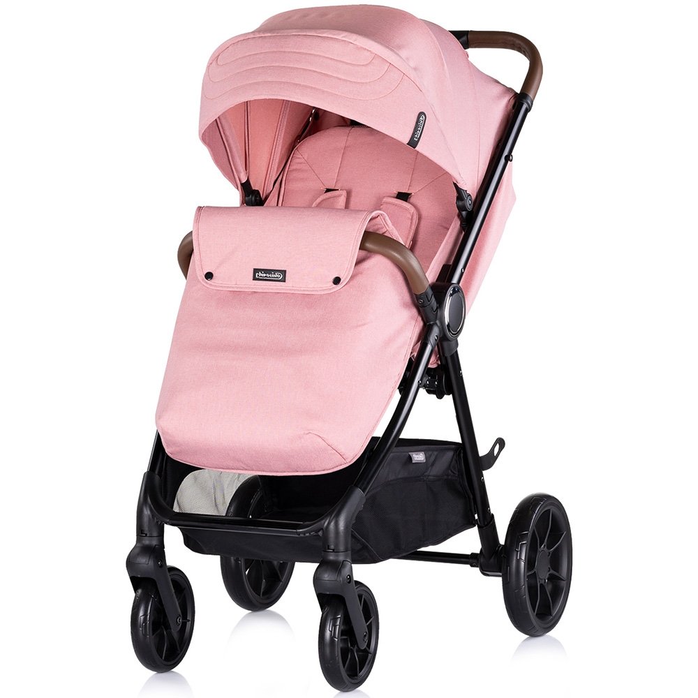 Carucior Sport Chipolino Ultera Cu Husa Picioare Pink Marshmallow 3 Carucior Sport Chipolino Ultera Cu Husa Picioare Pink Marshmallow - Imagine 2