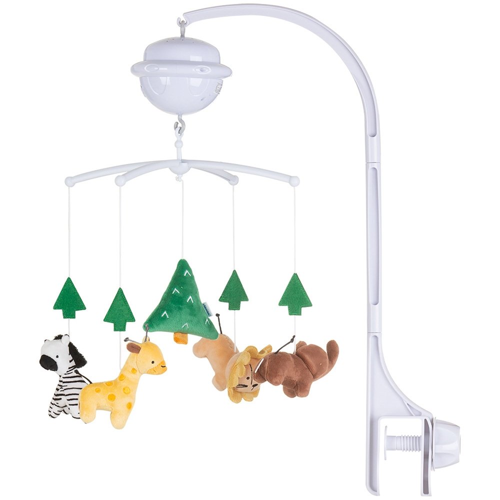 Carusel muzical pentru patut cu proiector Chipolino Jungle 2 Carusel muzical pentru patut cu proiector Chipolino Jungle