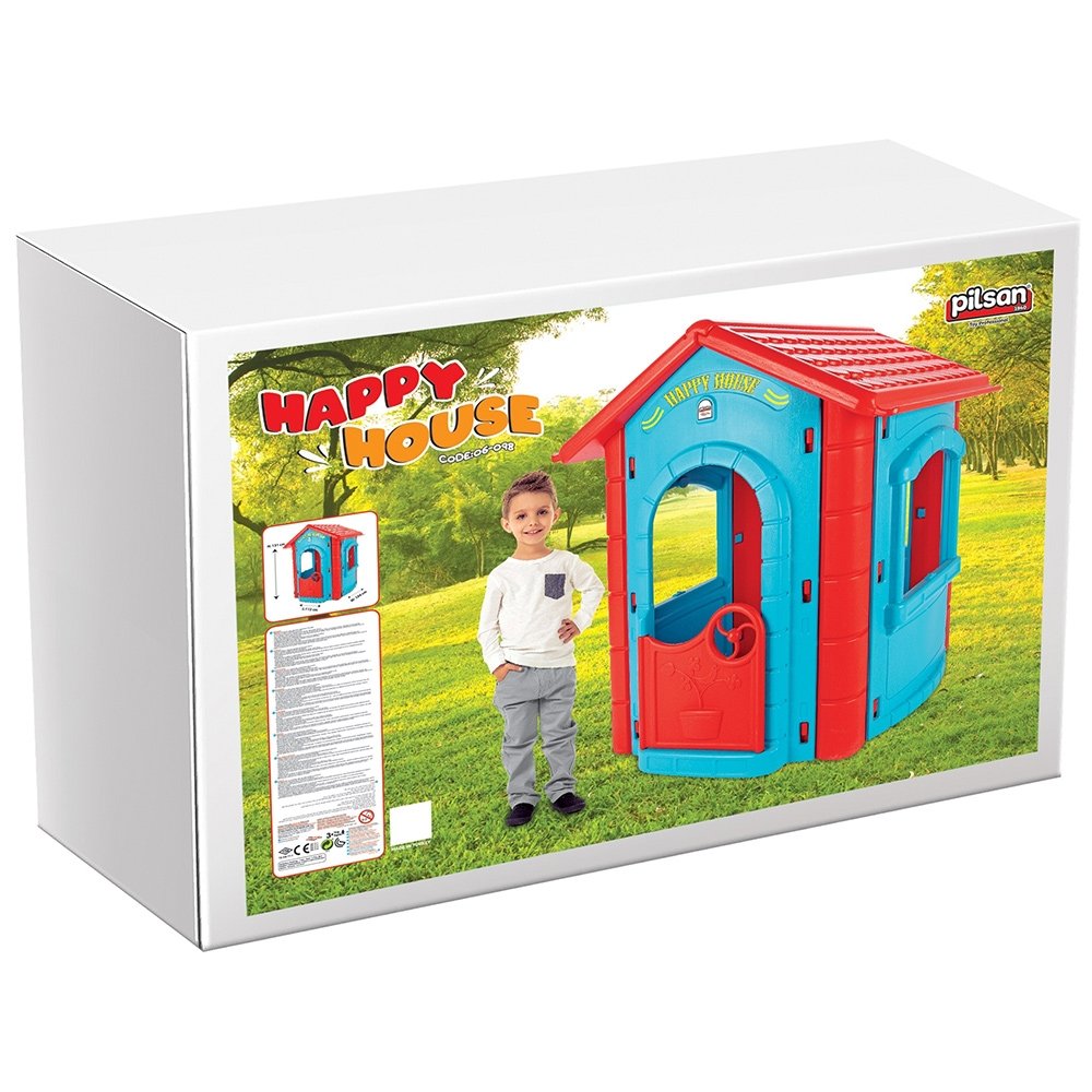 Casuta pentru copii Pilsan Happy House blue 4 Casuta pentru copii Pilsan Happy House blue - Image 3