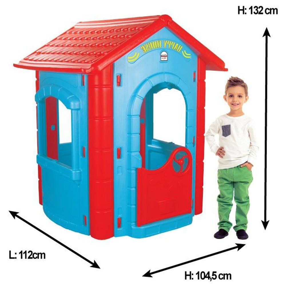 Casuta pentru copii Pilsan Happy House blue 3 Casuta pentru copii Pilsan Happy House blue - Image 2