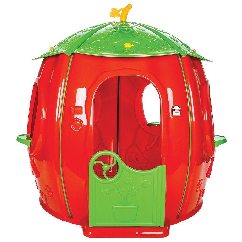 Casuta pentru copii Pilsan Strawberry House red 2 Casuta pentru copii Pilsan Strawberry House red