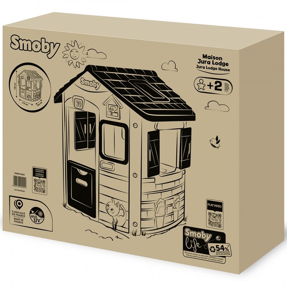 Casuta pentru copii Smoby Life Jura Lodge 7 Casuta pentru copii Smoby Life Jura Lodge - Image 6