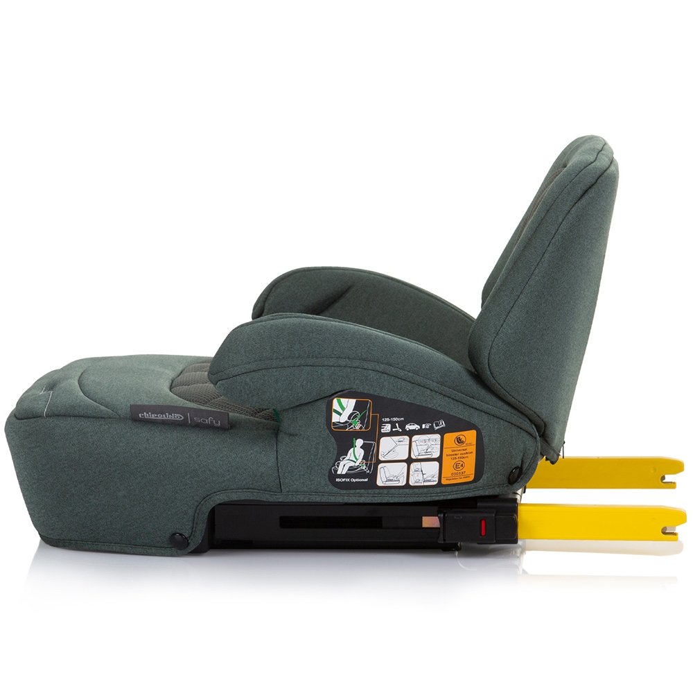 Inaltator auto Chipolino Safy I-Size 125-150 cm pastel green cu sistem Isofix 4 Inaltator auto Chipolino Safy I-Size 125-150 cm pastel green cu sistem Isofix - Image 3