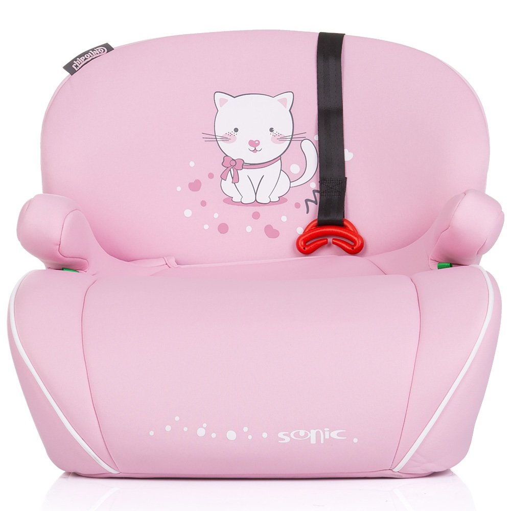 Inaltator auto Chipolino Sonic I-Size 125-150 cm cu sistem Isofix kitten, testat ADAC 3 Inaltator auto Chipolino Sonic I-Size 125-150 cm cu sistem Isofix kitten, testat ADAC - Image 2