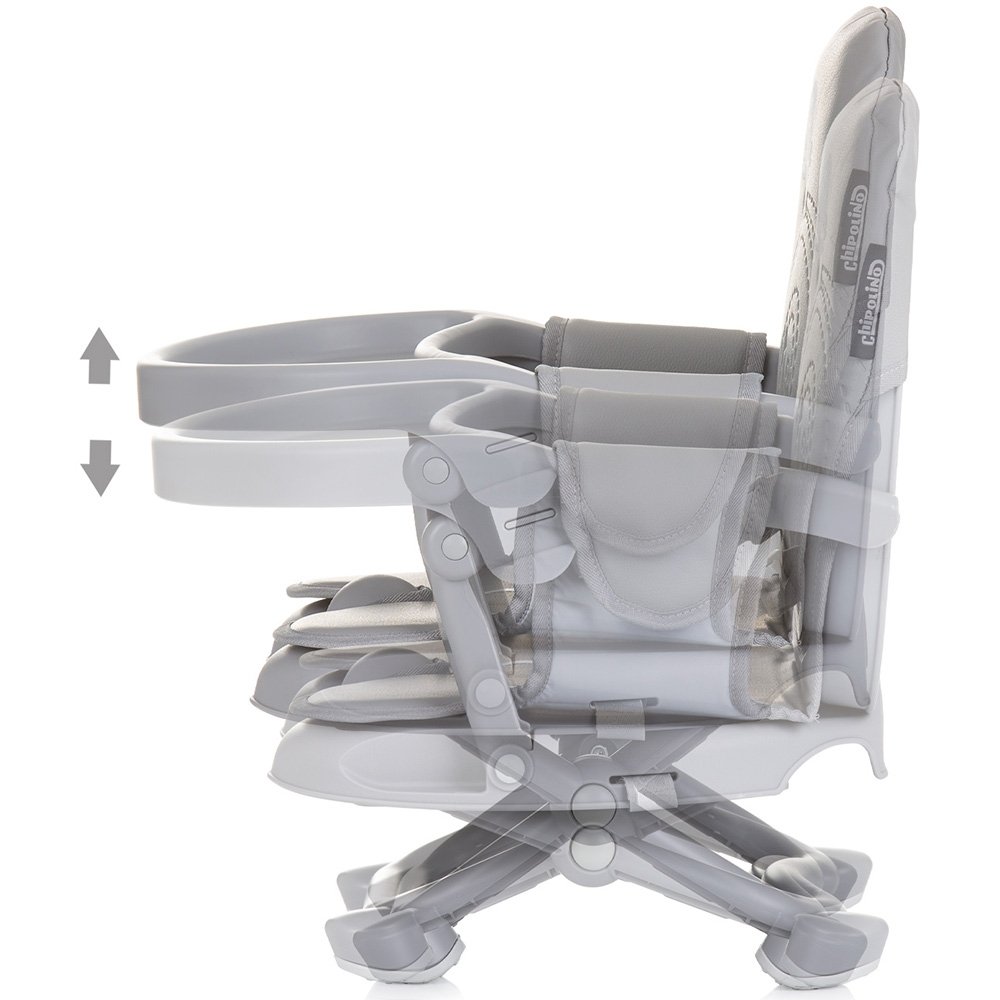 Inaltator scaun de masa Chipolino Lollipop ash grey 5 Inaltator scaun de masa Chipolino Lollipop ash grey - imagine 4