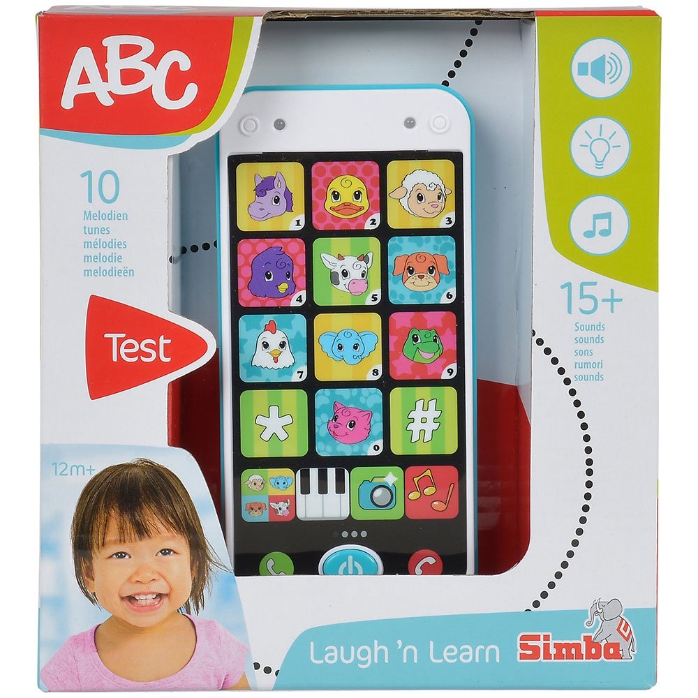 Jucarie Simba ABC Smart Phone 13 cm 11 Jucarie Simba ABC Smart Phone 13 cm - Image 10