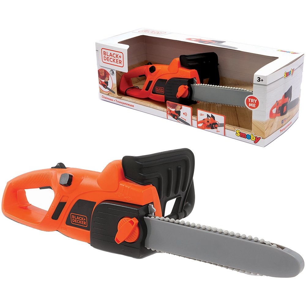 Jucarie Smoby Drujba Black &Amp; Decker Portocaliu 3 Jucarie Smoby Drujba Black &Amp; Decker Portocaliu - Imagine 2