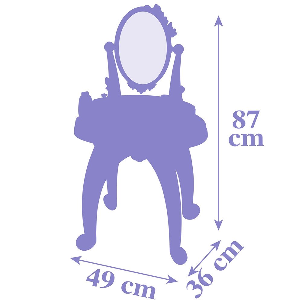 Jucarie Smoby Masuta de machiaj Frozen Hairdresser 2 in 1 5 Jucarie Smoby Masuta de machiaj Frozen Hairdresser 2 in 1 - Image 4