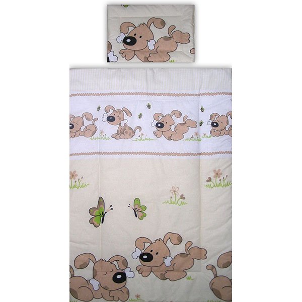 Lenjerie patut Hubners Catelus 4 piese maro 4 Lenjerie patut Hubners Catelus 4 piese maro - Image 3