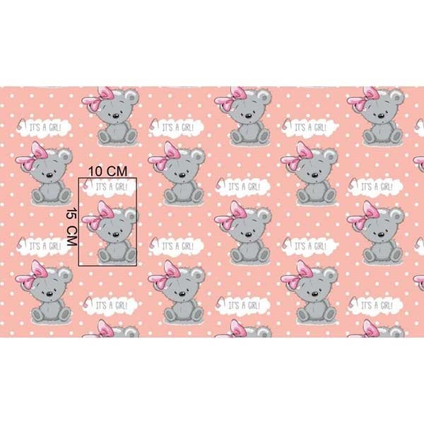 Lenjerie patut Hubners Ursulet cu fundita 4 piese 3 Lenjerie patut Hubners Ursulet cu fundita 4 piese - Image 2