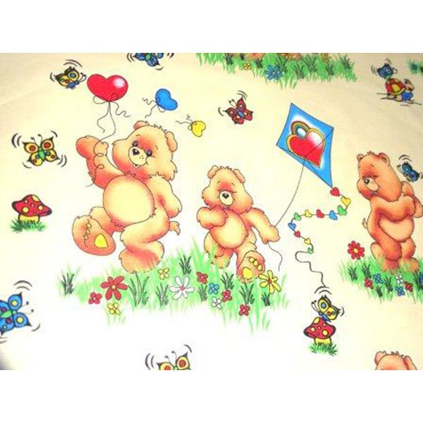 Lenjerie patut Hubners Ursuletul Jucaus 5 piese crem 3 Lenjerie patut Hubners Ursuletul Jucaus 5 piese crem - Image 2