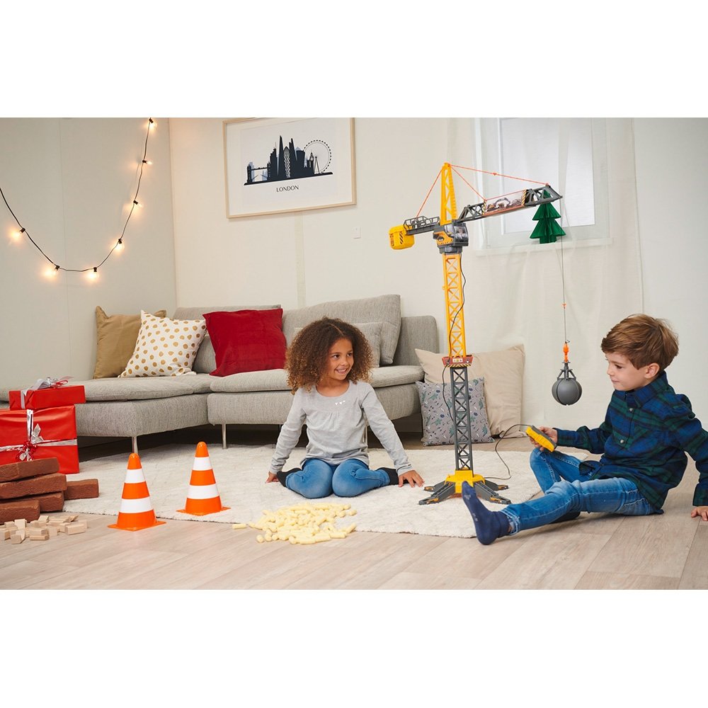 Macara Dickie Toys Mighty Crane 110 Cm Cu Telecomanda 9 Macara Dickie Toys Mighty Crane 110 Cm Cu Telecomanda - Imagine 8