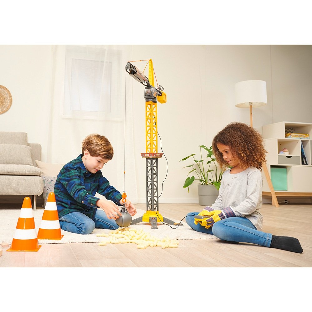 Macara Dickie Toys Mighty Crane 110 Cm Cu Telecomanda 14 Macara Dickie Toys Mighty Crane 110 Cm Cu Telecomanda - Imagine 13