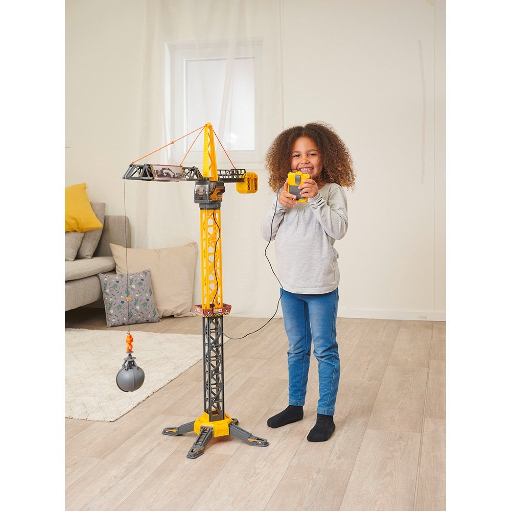 Macara Dickie Toys Mighty Crane 110 Cm Cu Telecomanda 13 Macara Dickie Toys Mighty Crane 110 Cm Cu Telecomanda - Imagine 12
