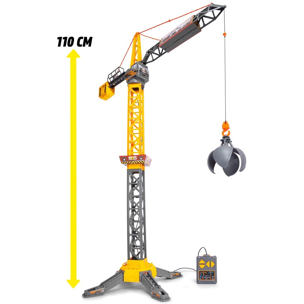 Macara Dickie Toys Mighty Crane 110 Cm Cu Telecomanda 3 Macara Dickie Toys Mighty Crane 110 Cm Cu Telecomanda - Imagine 2