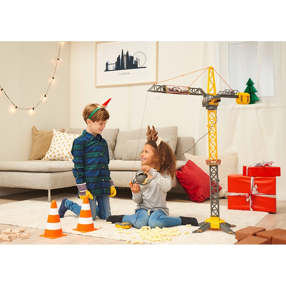 Macara Dickie Toys Mighty Crane 110 Cm Cu Telecomanda 8 Macara Dickie Toys Mighty Crane 110 Cm Cu Telecomanda - Imagine 7