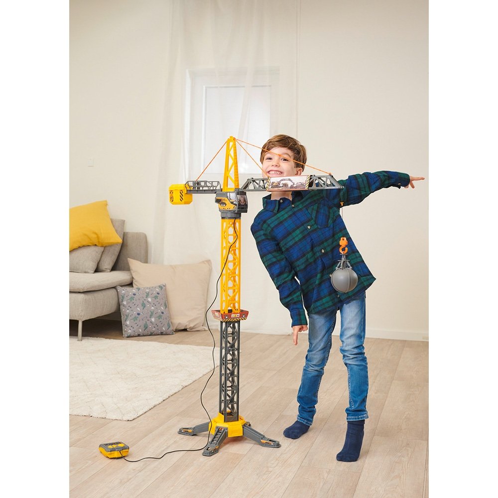 Macara Dickie Toys Mighty Crane 110 Cm Cu Telecomanda 11 Macara Dickie Toys Mighty Crane 110 Cm Cu Telecomanda - Imagine 10