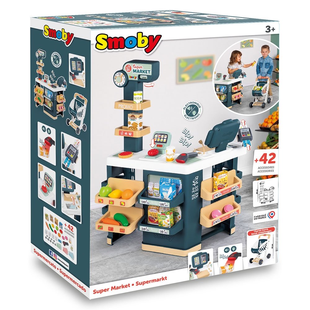 Magazin pentru copii Smoby Super Market cu 42 accesorii 9 Magazin pentru copii Smoby Super Market cu 42 accesorii - Image 8