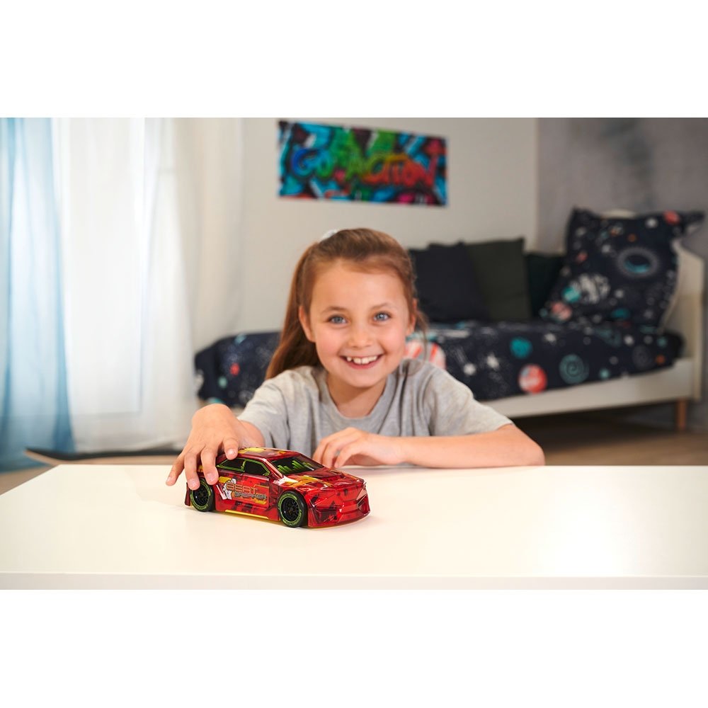 Masina Dickie Toys Beat Breaker 20 cm rosu cu lumini si sunete 8 Masina Dickie Toys Beat Breaker 20 cm rosu cu lumini si sunete - Image 7