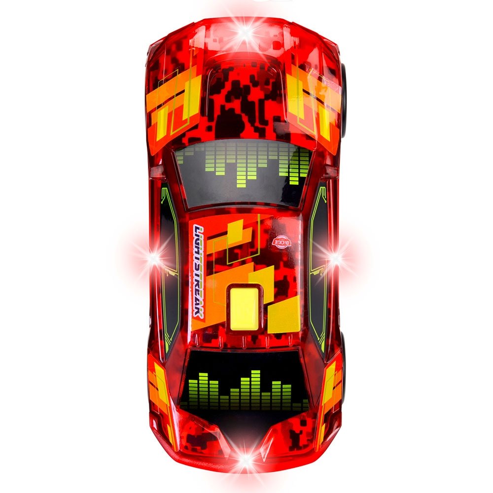 Masina Dickie Toys Beat Breaker 20 cm rosu cu lumini si sunete 4 Masina Dickie Toys Beat Breaker 20 cm rosu cu lumini si sunete - Image 3