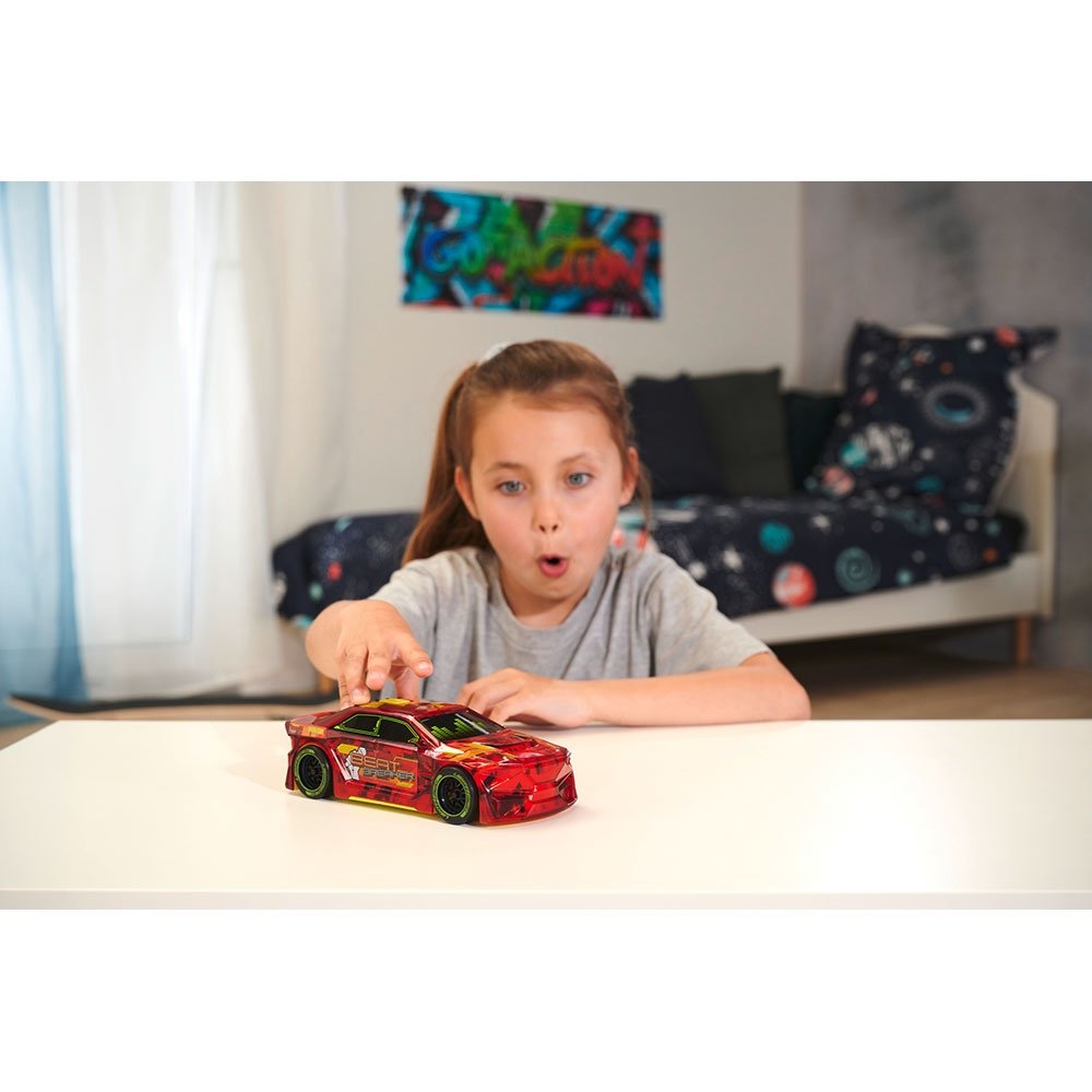 Masina Dickie Toys Beat Breaker 20 cm rosu cu lumini si sunete 7 Masina Dickie Toys Beat Breaker 20 cm rosu cu lumini si sunete - Image 6