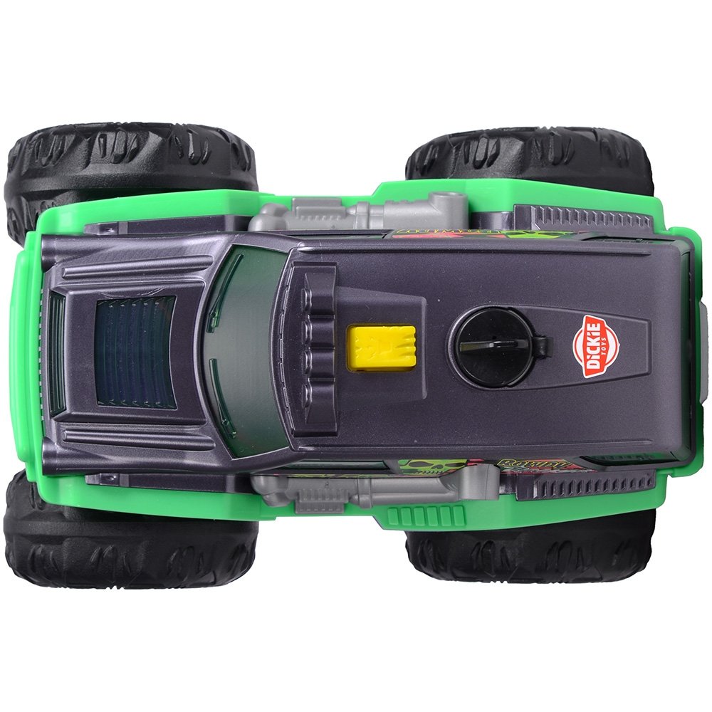 Masina Dickie Toys Rowdy Rocker 25 cm verde cu lumini si sunete 5 Masina Dickie Toys Rowdy Rocker 25 cm verde cu lumini si sunete - Image 4