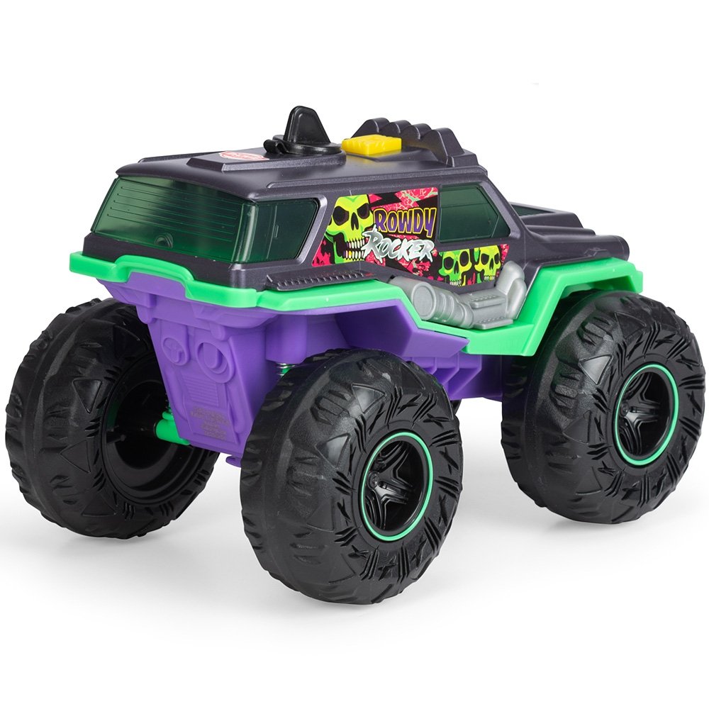 Masina Dickie Toys Rowdy Rocker 25 cm verde cu lumini si sunete 3 Masina Dickie Toys Rowdy Rocker 25 cm verde cu lumini si sunete - Image 2