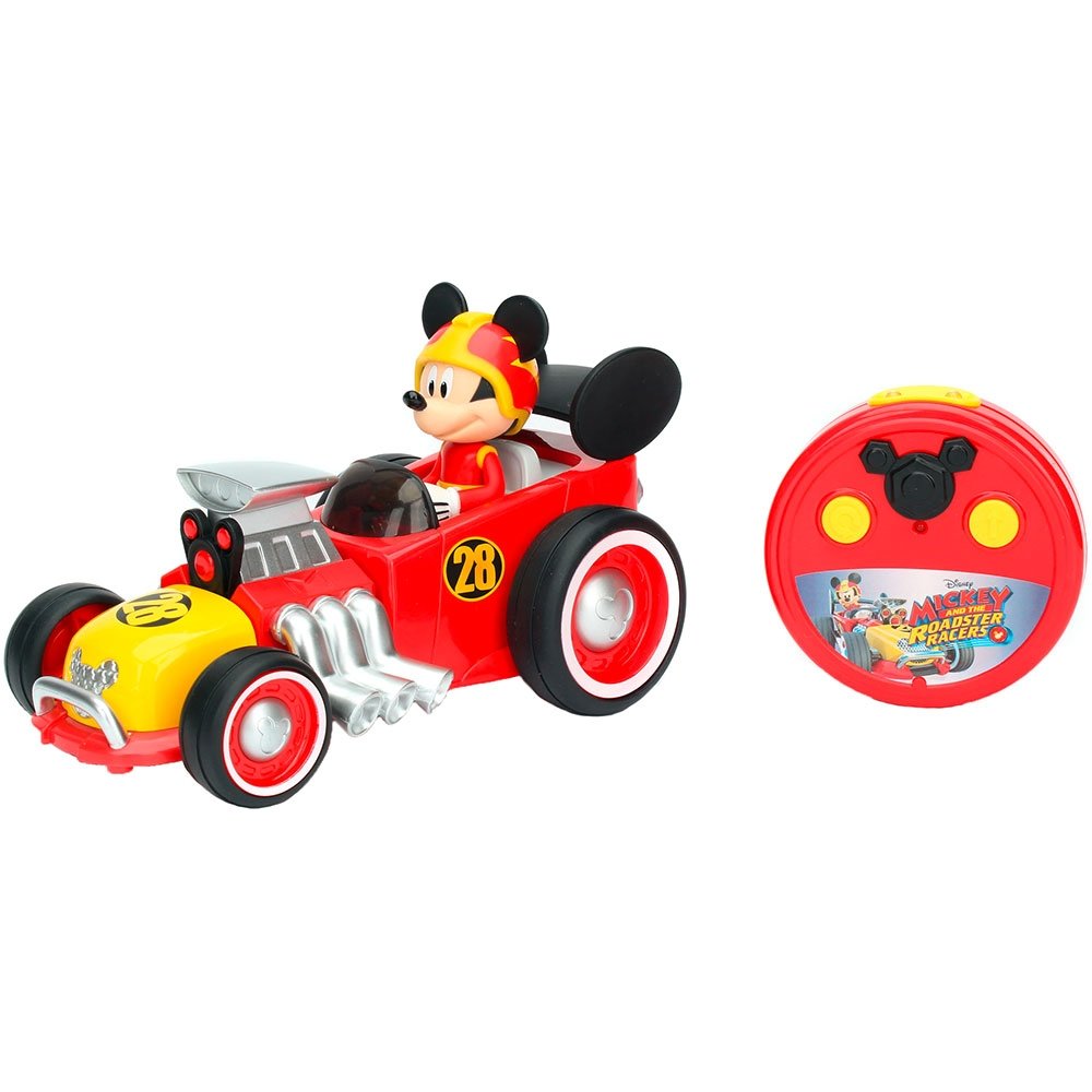 Masina Jada Toys IRC Mickey Roadster Racer 1:24 19 cm cu telecomanda 2 Masina Jada Toys IRC Mickey Roadster Racer 1:24 19 cm cu telecomanda