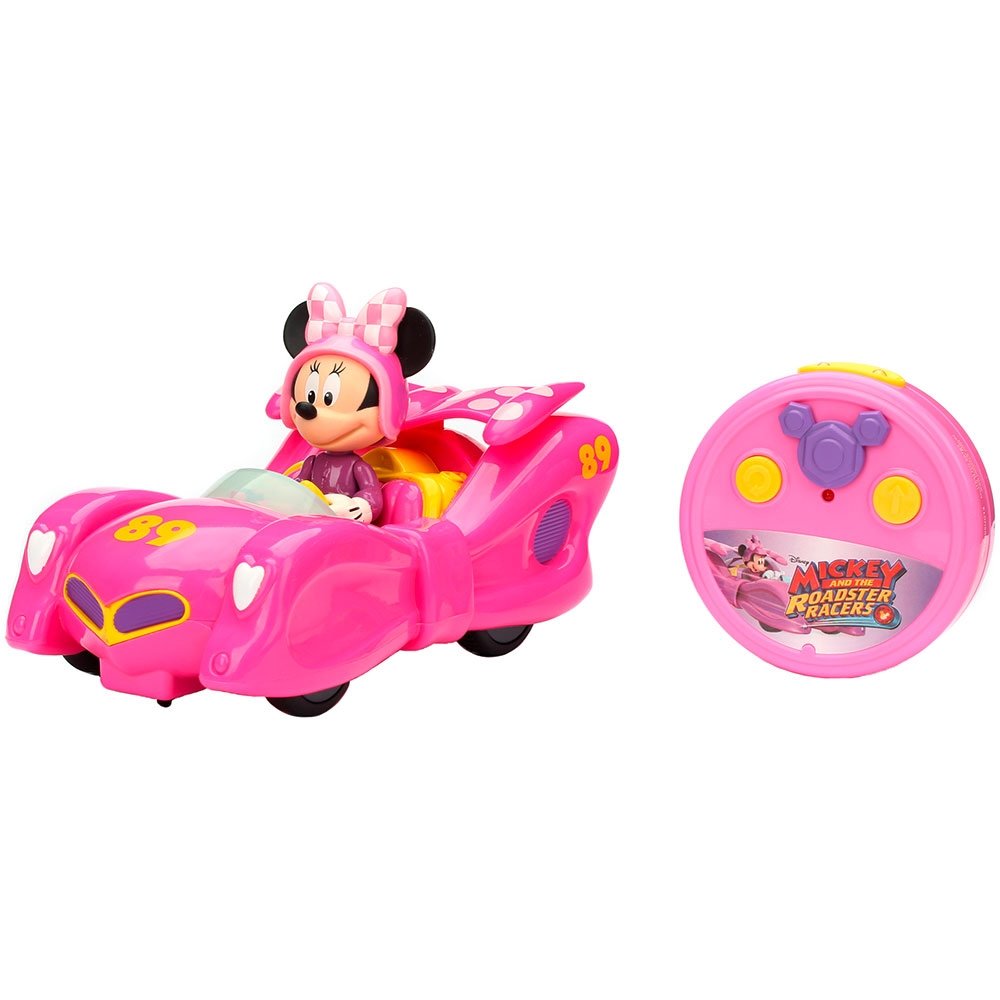Masina Jada Toys IRC Minnie Roadster Racer 1:24 19 cm cu telecomanda 2 Masina Jada Toys IRC Minnie Roadster Racer 1:24 19 cm cu telecomanda