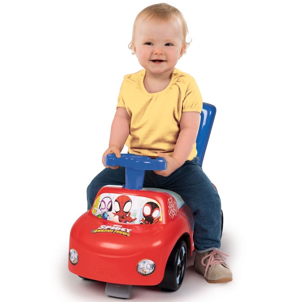 Masinuta Smoby Spidey rosu 4 Masinuta Smoby Spidey rosu - Image 3