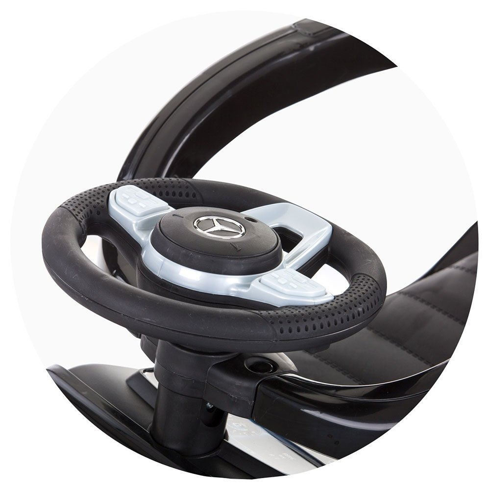 Masinuta de impins Chipolino Mercedes G350 black cu maner si copertina 7 Masinuta de impins Chipolino Mercedes G350 black cu maner si copertina - Image 6