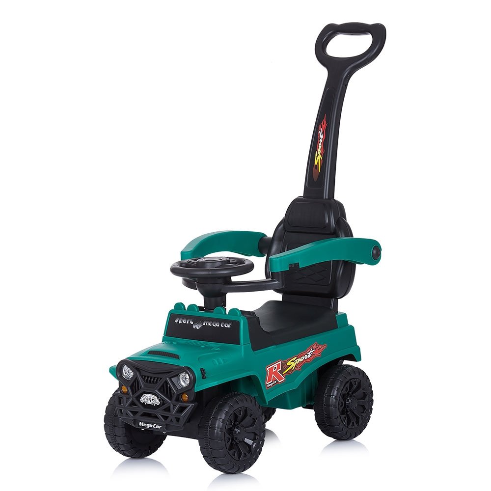 Masinuta de impins Chipolino Safari mint cu maner si copertina 4 Masinuta de impins Chipolino Safari mint cu maner si copertina - Image 3