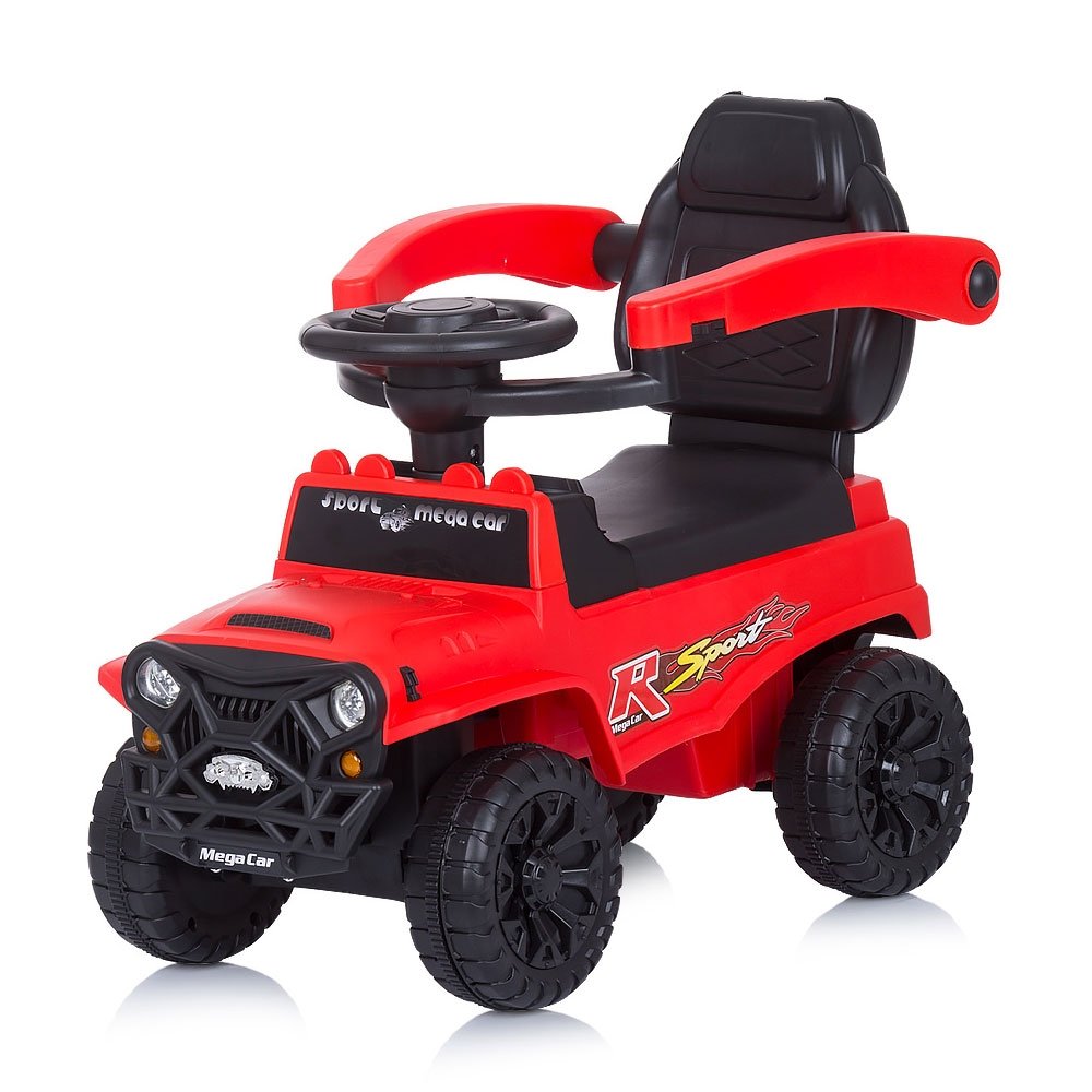 Masinuta de impins Chipolino Safari red cu maner si copertina 5 Masinuta de impins Chipolino Safari red cu maner si copertina - Image 4