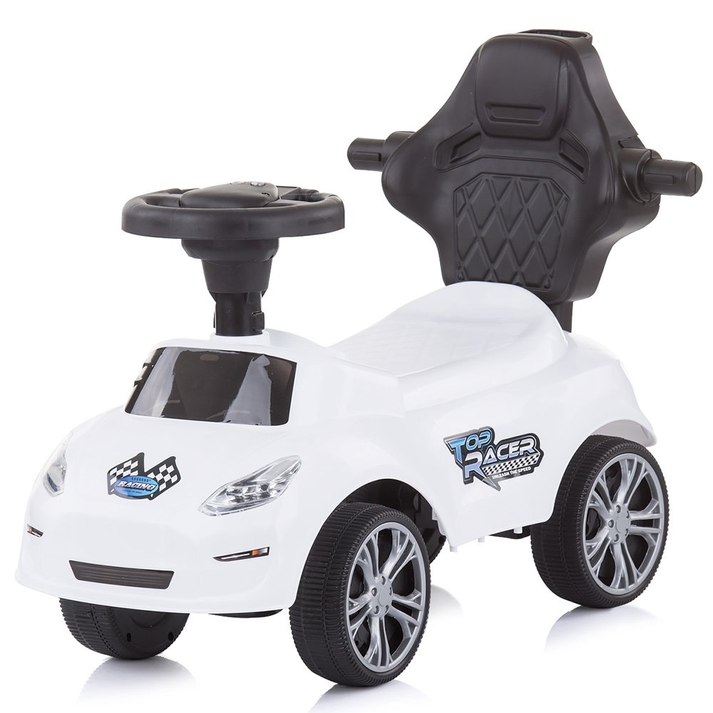 Masinuta de impins Chipolino Turbo white cu maner 3 Masinuta de impins Chipolino Turbo white cu maner - Image 2