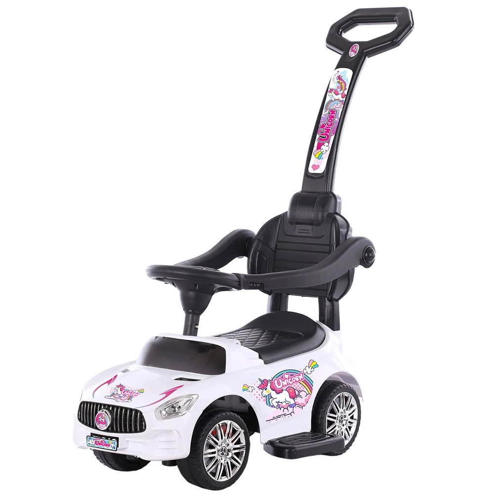 Masinuta de impins Chipolino Unicorn white cu maner 2 Masinuta de impins Chipolino Unicorn white cu maner
