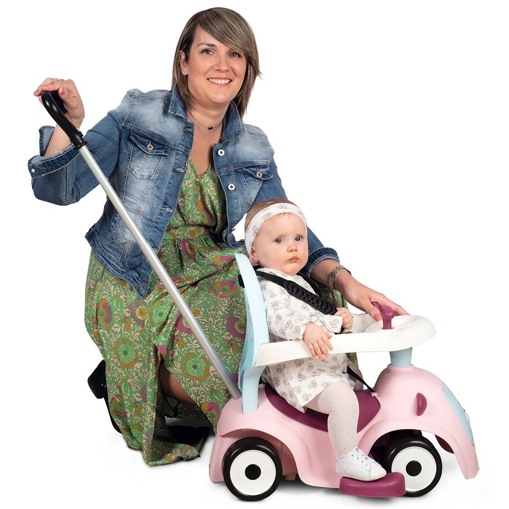 Masinuta de impins Smoby Maestro pink 8 Masinuta de impins Smoby Maestro pink - Image 7