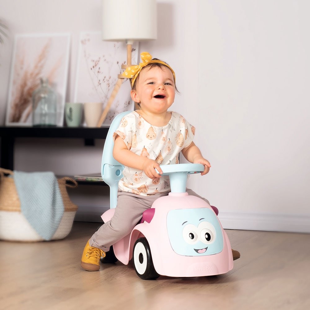 Masinuta de impins Smoby Maestro pink 13 Masinuta de impins Smoby Maestro pink - Image 12