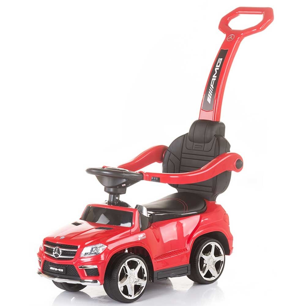 Masinuta de impins cu copertina Chipolino Mercedes Benz GL63 AMG red 4 Masinuta de impins cu copertina Chipolino Mercedes Benz GL63 AMG red - Image 3