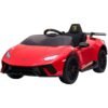 Masinuta electrica Chipolino Lamborghini Huracan red cu scaun din piele si roti EVA 4 Masinuta electrica Chipolino Lamborghini Huracan red cu scaun din piele si roti EVA I Best Buy Babys