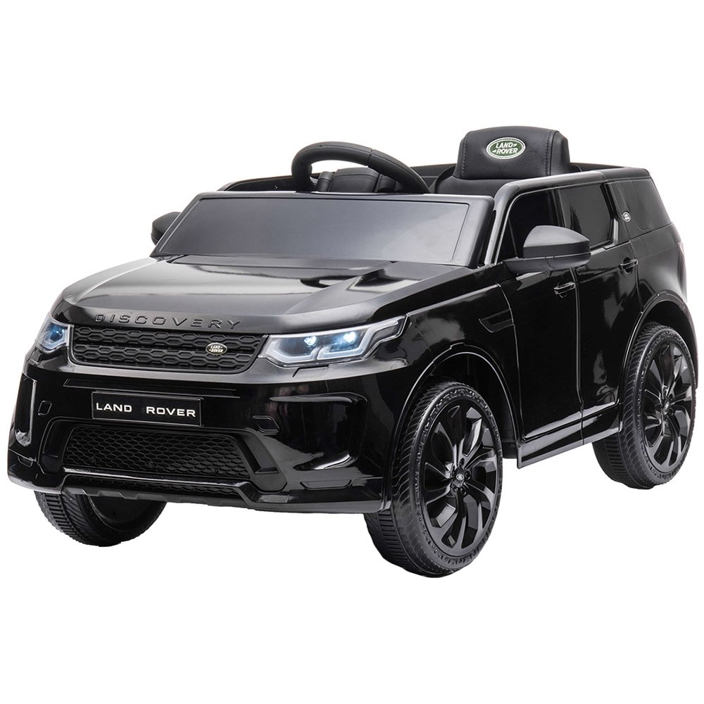 Masinuta electrica Chipolino SUV Land Rover Discovery cu scaun din piele si roti EVA black 2 Masinuta electrica Chipolino SUV Land Rover Discovery cu scaun din piele si roti EVA black