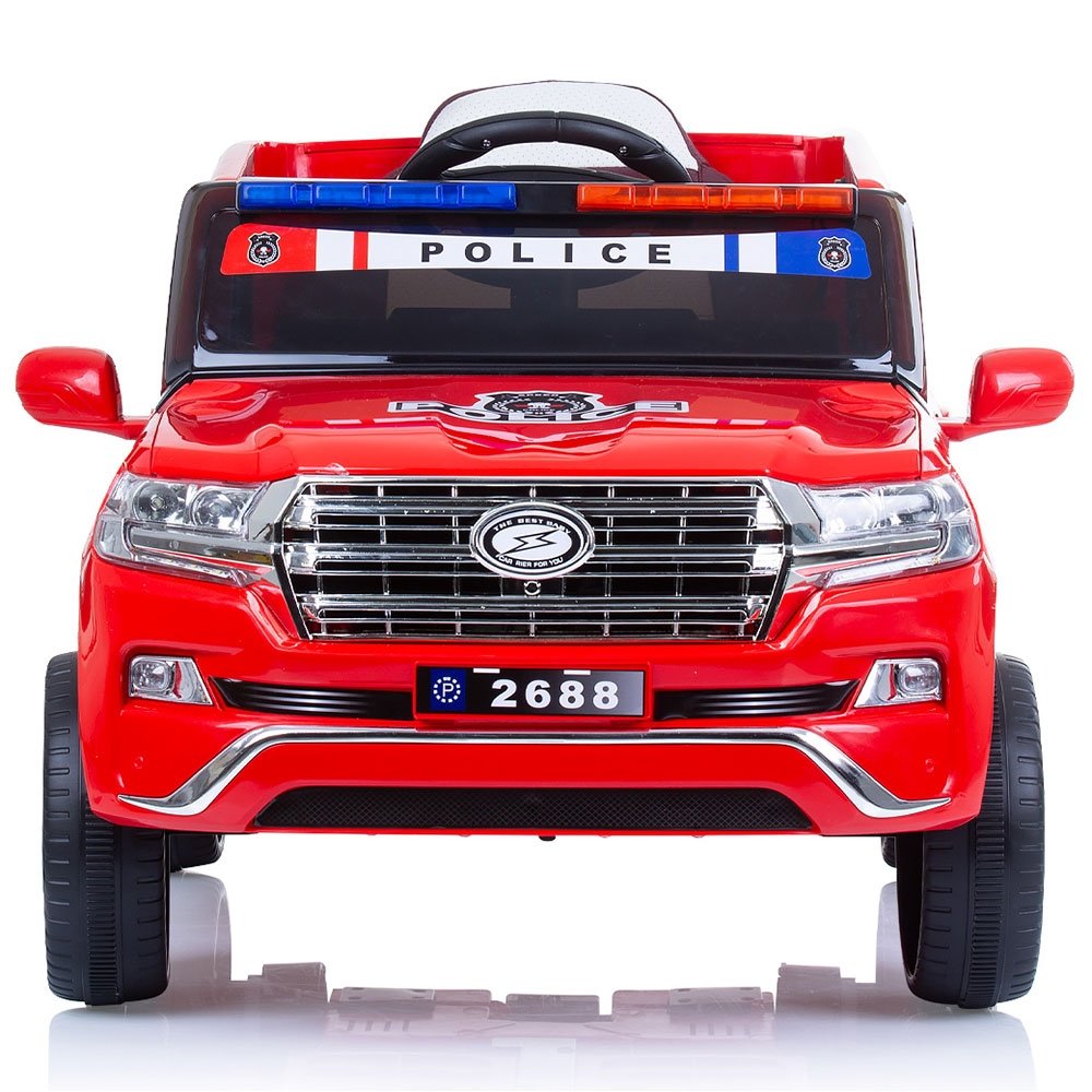 Masinuta electrica Chipolino SUV Police Patrol cu scaun din piele red 3 Masinuta electrica Chipolino SUV Police Patrol cu scaun din piele red - Image 2